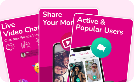 Main Features about Fun Live Video Chat App